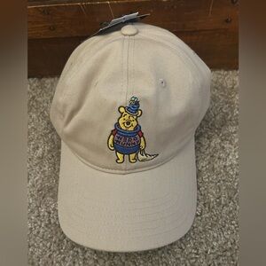 Disney Box Lunch Winnie the Pooh Hero Hunny Beige Ballcap Hat - NWT